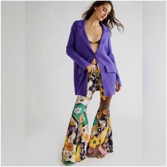Free People Sarah Sweater Blazer Size Small - Picture 1 of 9